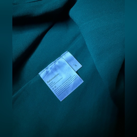 Reformation Juliette romantic flirty Dress with Spaghetti Straps - Picture 5 of 8